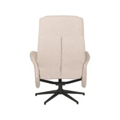LABEL51 Fauteuil Bergen - Naturel - Boucle -Leen Bakker Fauteuils 3e41fa99838042faae78ee05cc56db5d