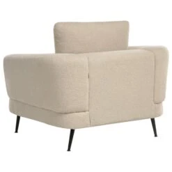 KJAER - Fauteuil - Lichtbeige - Bouclé -Leen Bakker Fauteuils 3ec802551aca431482d112eb76e0993a