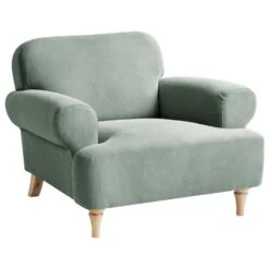 KIBERG - Fauteuil - Lichtgroen - Polyester -Leen Bakker Fauteuils 3fbfff6ce9374cad947c31a87919c555