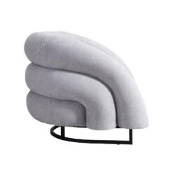 Merkloos HOME DELUXE Fauteuil MACA Fluweel Stof Beige - 95 X 73 X 88 Cm -Leen Bakker Fauteuils 40d0a1f2d1e14d649971293dbef8a512 1