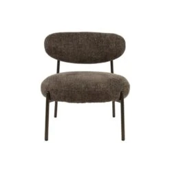 Hoyz Collection - Fauteuil Round - Tissee Cargo Bruin -Leen Bakker Fauteuils 41c2cdef97ba4ab4938923844f072e09