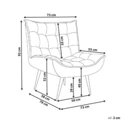 ALVESTA - Fauteuil - Donkergroen - Bouclé -Leen Bakker Fauteuils 42aa9a6bf9b846a5b0f07bbc5760fdb3 1