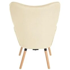 CLP Fauteuil Garding Natura Frame - Stof - Creme -Leen Bakker Fauteuils 4738a67cbb0f429eb341019f5ac7b56a