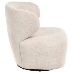 ALVDAL - Fauteuil - Beige - Polyester -Leen Bakker Fauteuils 4a7264e91f664f1f913df46c8b725c52