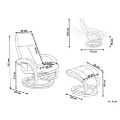 Beliani Massagestoel HERO - Zwart Polyester 6 Beliani Massagestoel HERO - Zwart Polyester -Leen Bakker Fauteuils 4cae1b3737794d71872ebe598776f6e2