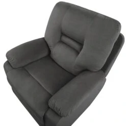 BERGEN - Fauteuil - Grijs - Fluweel -Leen Bakker Fauteuils 4cec43506eda43f9806bb2715571add3