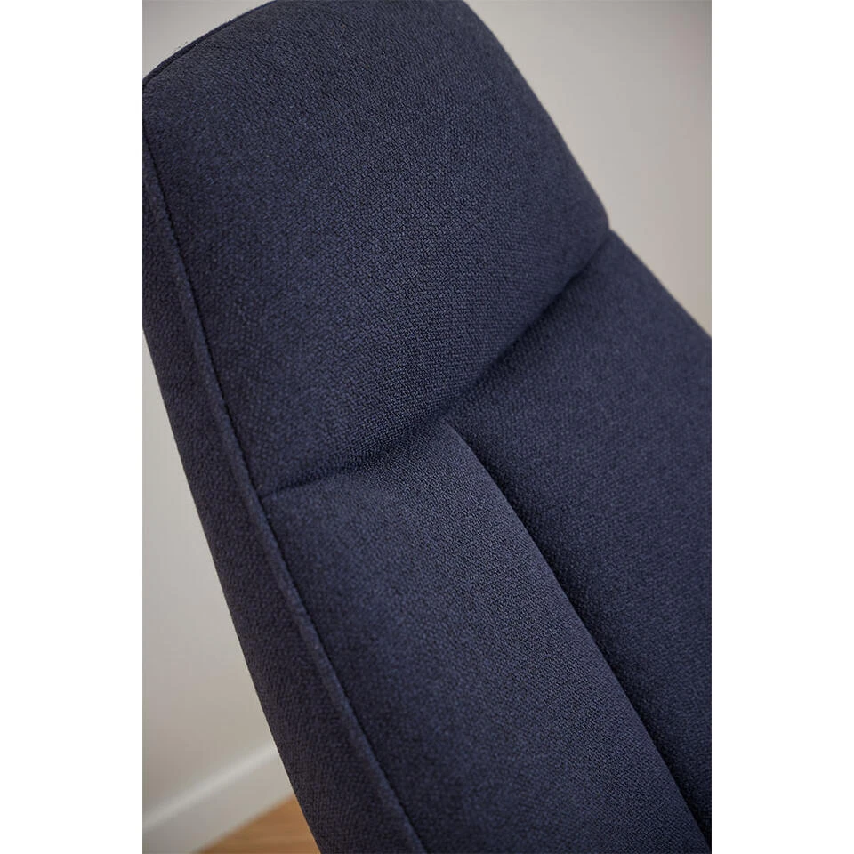 Fauteuil Blauw - Zithoogte 40cm - 73x92x98cm - Bertus 9 Fauteuil Blauw - Zithoogte 40cm - 73x92x98cm - Bertus - Afbeelding 9