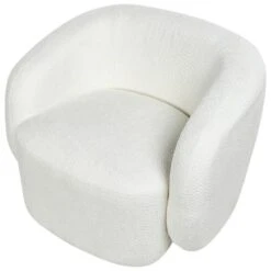 TORE - Draaifauteuil - Lichtbeige - Polyester -Leen Bakker Fauteuils 50f93c297858463b90200e1e01cc3d06