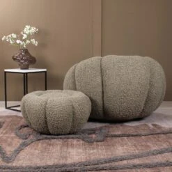 DS4U - Olivia DLX Fauteuil Teddy - Groen 13 DS4U - Olivia DLX Fauteuil Teddy - Groen -Leen Bakker Fauteuils 520713dbc4744cc0987ee70051337c74
