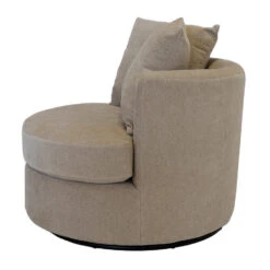 Fauteuil Taupe Stof - Zithoogte 45cm - Thony Luxe -Leen Bakker Fauteuils 5261cdbe26a242529a7133acab8e9c6d
