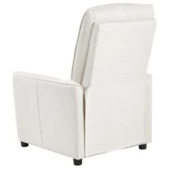 SANDE - Relaxfauteuil - Gebroken Wit - Stof -Leen Bakker Fauteuils 53e5f100ecab4b9c80cb6c78a27fd325