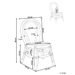 KALIVIA - Kinderstoel - Roze - Rotan 12 KALIVIA - Kinderstoel - Roze - Rotan -Leen Bakker Fauteuils 54865db1d6a34dcdb508406791692b93 1