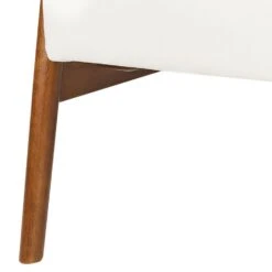 SKARA - Fauteuil - Off-white - Kunstleer -Leen Bakker Fauteuils 54cdfa2f10bd4954a24b6e2284ee5500