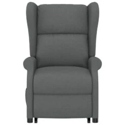 VidaXL - Sta-op-stoel - Grijs - Stof -Leen Bakker Fauteuils 54ee4aee478e462bb913390af2d5cbf9