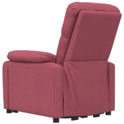 VidaXL - Fauteuil - Rood - Stof -Leen Bakker Fauteuils 5a372d032b5b4efaa0f62eb485178856