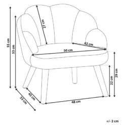 MILAND - Kinderfauteuil - Pastelroze - Bouclé -Leen Bakker Fauteuils 5b0cc2b9ec31461092dfdec8bcb489cc