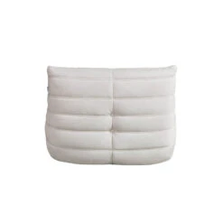 Merkloos HOME DELUXE Relax Fauteuil Met Kruk CHILL - Beige -Leen Bakker Fauteuils 5e2228191fd54cc6b0eca2f170be86a9