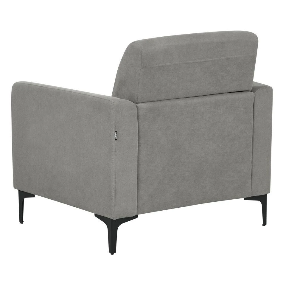 FENES - Fauteuil - Grijs - Stof 6 FENES - Fauteuil - Grijs - Stof - Afbeelding 6