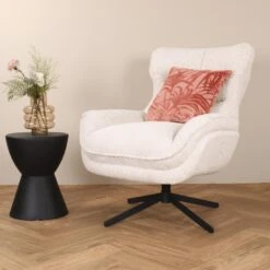 DS4U - Artur Draaifauteuil - Crème 13 DS4U - Artur Draaifauteuil - Crème -Leen Bakker Fauteuils 66cdf22d805c4ff9adbfe059ba6459e5