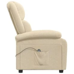 VidaXL Fauteuil Verstelbaar Elektrisch Stof Crèmekleurig 7 VidaXL Fauteuil Verstelbaar Elektrisch Stof Crèmekleurig -Leen Bakker Fauteuils 66e32f7769604de59282882b1a1f905a