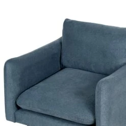 VINTERBRO - Fauteuil - Blauw - Polyester 15 VINTERBRO - Fauteuil - Blauw - Polyester -Leen Bakker Fauteuils 6814ebbdae064686974a15d840968757