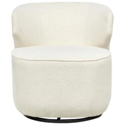 MOLLEBY - Fauteuil - Off-white - Bouclé -Leen Bakker Fauteuils 6e5831b1f2c440cd90e0d1aaad2d2cce