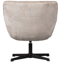 WOOOD Wibo Draaifauteuil - Chenille - Taupe - 94x71x83 13 WOOOD Wibo Draaifauteuil - Chenille - Taupe - 94x71x83 -Leen Bakker Fauteuils 705e7a9cab594ee2898ae8ac06643964