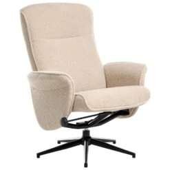 JAPET - Relaxfauteuil Met Voetenbank - Beige - Bouclé 15 JAPET - Relaxfauteuil Met Voetenbank - Beige - Bouclé -Leen Bakker Fauteuils 726aa4badd8040ffa91d8c24dfc7be91