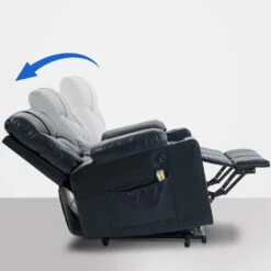 CLP Fauteuil Andover Zwart Frame - Kunstleer - Zwart -Leen Bakker Fauteuils 73bda007e94c428f9f738647f11ecb94