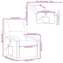 VidaXL - Massagestoel - Crème - Leer 24 VidaXL - Massagestoel - Crème - Leer -Leen Bakker Fauteuils 74f2867fd93a482bb025537bcd6200d3