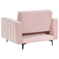 ABERDEEN - Fauteuil - Pastelroze - Fluweel 15 ABERDEEN - Fauteuil - Pastelroze - Fluweel -Leen Bakker Fauteuils 76fe152488d1401da7fe0a84c7f30707