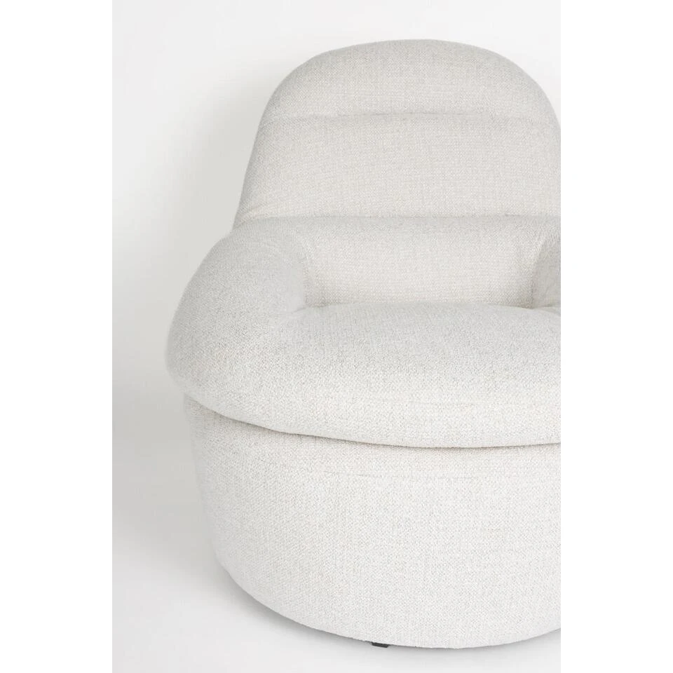 Puur - Ariel Draaifauteuil - Off-white 6 Puur - Ariel Draaifauteuil - Off-white - Afbeelding 6
