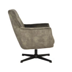 LABEL51 Fauteuil Toby Hunter Velours -Leen Bakker Fauteuils 77ca1c642fea47b9b775dfe78f14f585