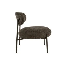 Hoyz Collection - Fauteuil Round - Tissee Cargo Bruin -Leen Bakker Fauteuils 79dff2b8ee5041409bc1c30ec3f4fd64