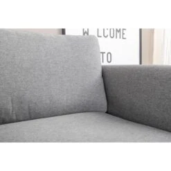 Svea - Sika Fauteuil - Grijs -Leen Bakker Fauteuils 7a13436e81f7481c9dbbbb7a4704c88a