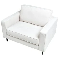SAVALEN - Fauteuil - Off-white - Stof 17 SAVALEN - Fauteuil - Off-white - Stof -Leen Bakker Fauteuils 7a26d7d0b4784fa6acf82fd65dba13e9