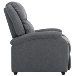 VidaXL Fauteuil Verstelbaar Stof Donkergrijs -Leen Bakker Fauteuils 7b9569fe182c460193269daf32344880