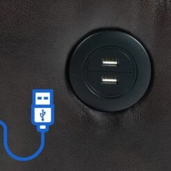 CLP Fauteuil Andover Zwart Frame - Kunstleer - Bruin 15 CLP Fauteuil Andover Zwart Frame - Kunstleer - Bruin -Leen Bakker Fauteuils 7ca1946974884721a4cb6d3bb5100553