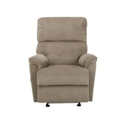 Beliani TV-fauteuil EVERTON - Bruin Polyester -Leen Bakker Fauteuils 7d4f6fb03cf548bc917e4280a135703b
