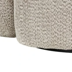 TORE - Draaifauteuil - Beige - Polyester -Leen Bakker Fauteuils 7e0ea3009ec04044beae341666171d28