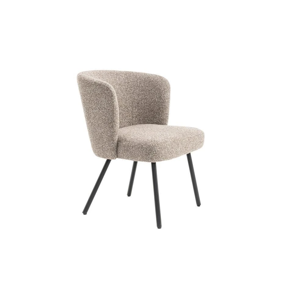 Fauteuil Cindy Taupe Stof 4 Fauteuil Cindy Taupe Stof - Afbeelding 4
