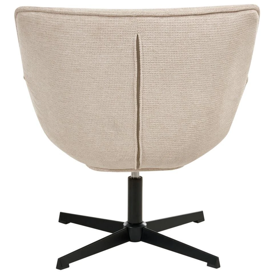 AUMA - Fauteuil - Beige - Polyester 9 AUMA - Fauteuil - Beige - Polyester - Afbeelding 9