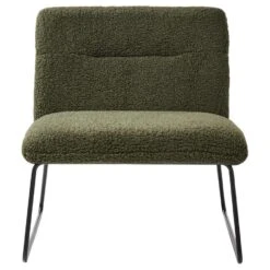 COTULLA - Fauteuil - Donkergroen - Bouclé 16 COTULLA - Fauteuil - Donkergroen - Bouclé -Leen Bakker Fauteuils 805ef68cc2304c54ab00f09b3dce8198