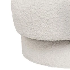 AYLO - Fauteuil - Wit - Bouclé -Leen Bakker Fauteuils 823ecdccd4e74d75b41c2995aa117e1e