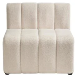 KAGE - Fauteuil - Lichtbeige - Bouclé -Leen Bakker Fauteuils 86062b19db824309b8a97f8abf2e5bfd