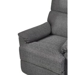 EVERTON - TV-fauteuil - Grijs - Polyester -Leen Bakker Fauteuils 882a25f4d3e84c67aa90bdbca286b69f