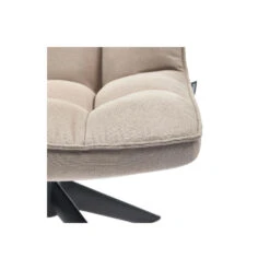 WOOOD Jouke Draaifauteuil - Polyester - Zand - 97x70x85 12 WOOOD Jouke Draaifauteuil - Polyester - Zand - 97x70x85 -Leen Bakker Fauteuils 88375aa3955a45529d02666a19421167