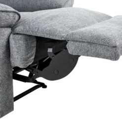 EVERTON - TV-fauteuil - Grijs - Polyester -Leen Bakker Fauteuils 8a28660c8f8e4f0c9d0c4c1297ec80b7
