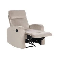 VERDAL - Relaxfauteuil Handmatig - Beige - Fluweel 16 VERDAL - Relaxfauteuil Handmatig - Beige - Fluweel -Leen Bakker Fauteuils 8d272741bfe3481cb65af8fe42e6fb79