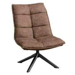 Fauteuil Lucas - Microleder Taupe -Leen Bakker Fauteuils 9105115fce374ab9a1c91cee65ae406e
